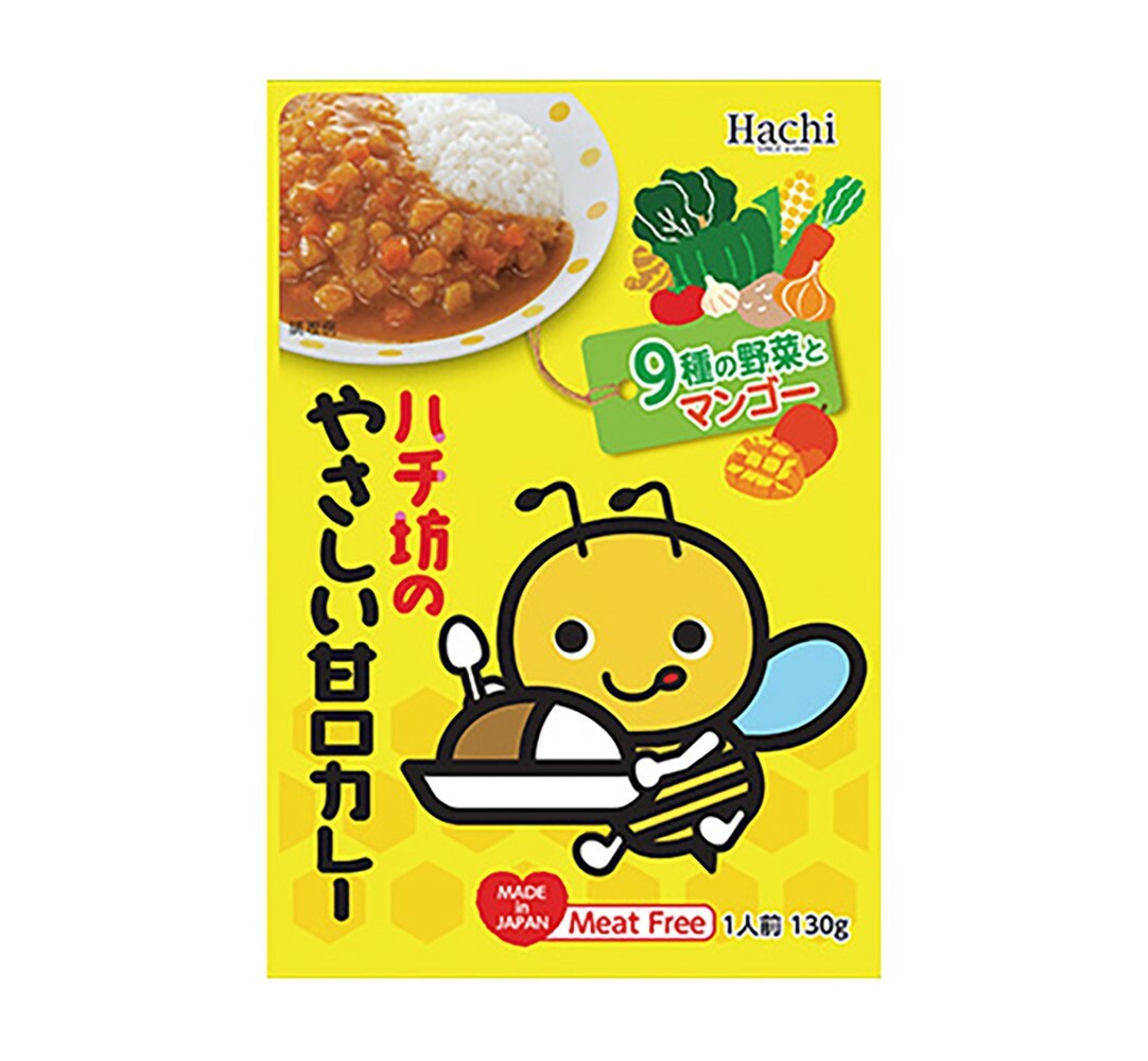 Hachi Japanese Instant Mild Sweet Curry ハチ坊のやさしい甘口カレー