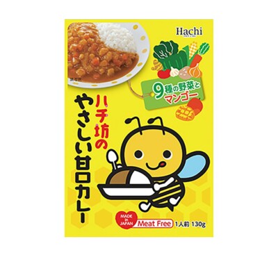Hachi Japanese Instant Mild Sweet Curry ハチ坊のやさしい甘口カレー