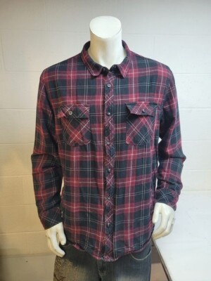 Voyager mens long sleeve heavy flannel shirt xL / we3170 r4 d19