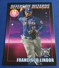 2021 Topps Big League Defensive Wizards #DW5 Francisco Lindor New York Mets