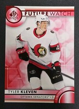 2023-24 SP Authentic Hockey #165 TYLER KLEVEN Future Watch Red Limited