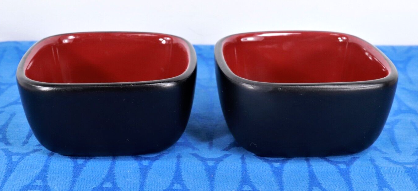 CorningWare Hearthstone Ryku 2Piece Ramekin Set, Chili Red, Near MINT!! eBay