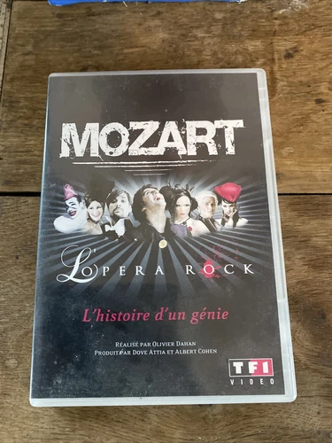 ancien dvd concert mozart l’opera rock l’histoire d’un genie 2009