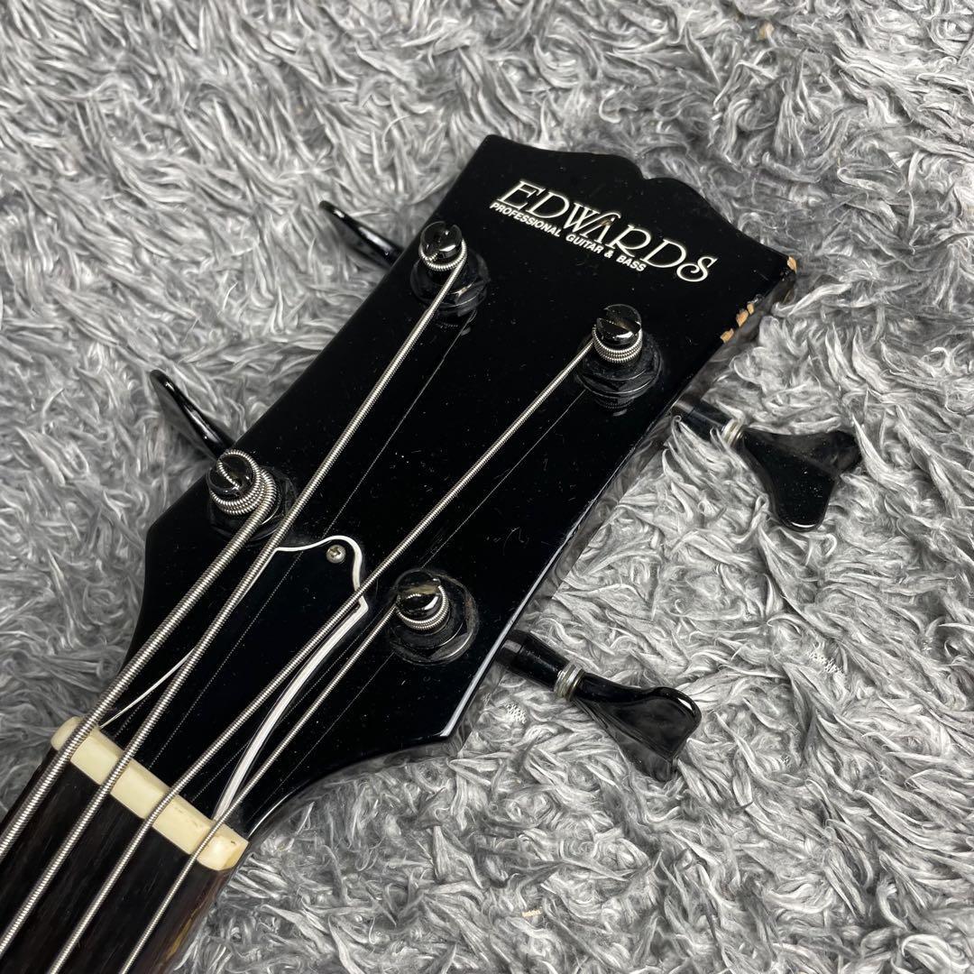 Edwards E-LB-85 Les Paul type Black Made in Japan Electric