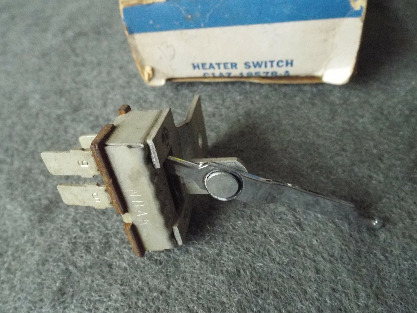 NOS Air Conditioning Fan Switch 1960 1961 1962 Ford Galaxie Sunliner