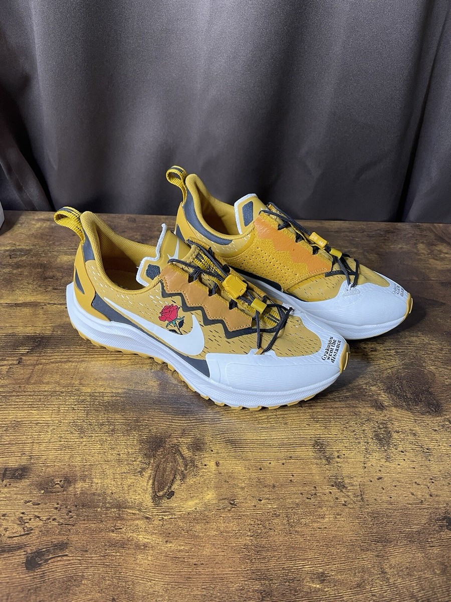 靴 GYAKUSOU Air Zoom Pegasus36 Trail Yellow NIKE x Gyakusou Zoom Pegasus 36 Trail Running Shoe Yellow