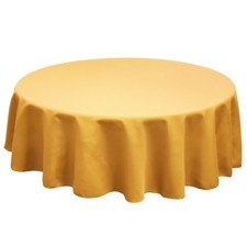 60 Inch Round SimplyPoly Polyester Tablecloth In 26 Colors 