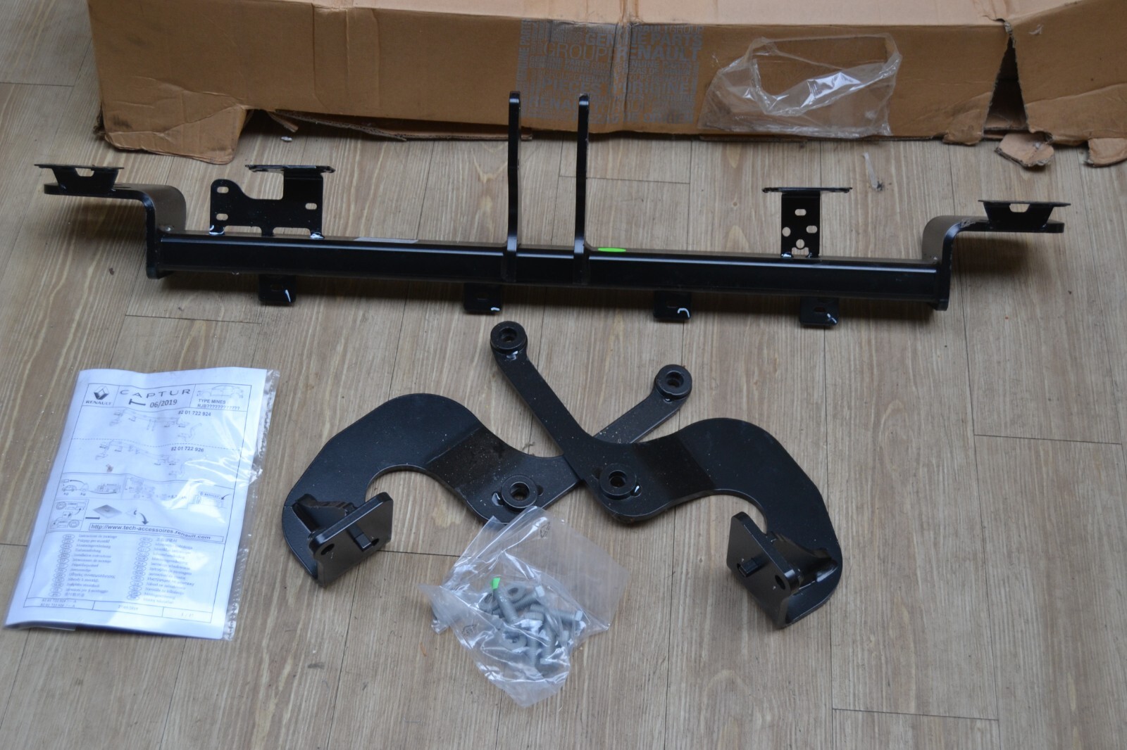 8201722924 Original Renault Anhängerkupplung starr Captur | eBay