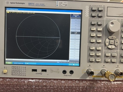 Agilent E5071C, 4-Port Network Analyzer, 8,5GHz, 019,480,UNQ, MY46110664 # - Picture 11 of 17
