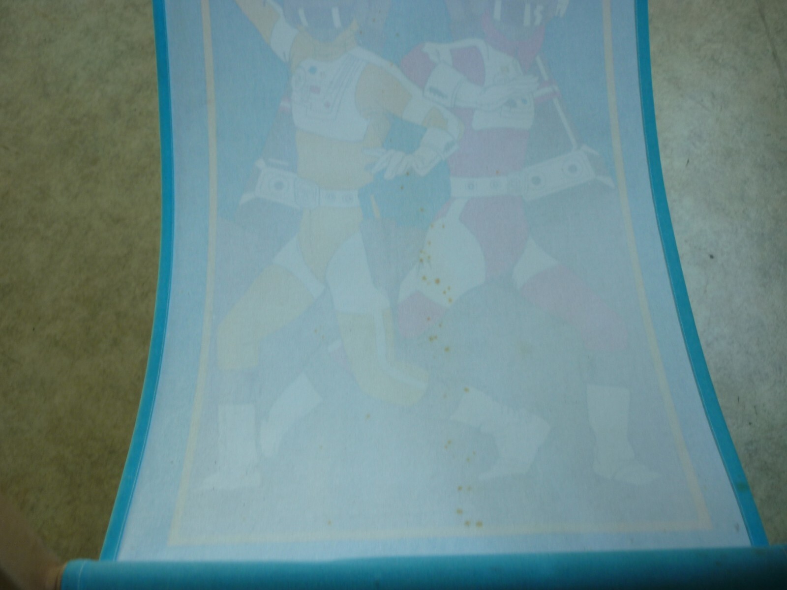 bioman chaise longue vintage ,en bon état,année 80 no goldorak