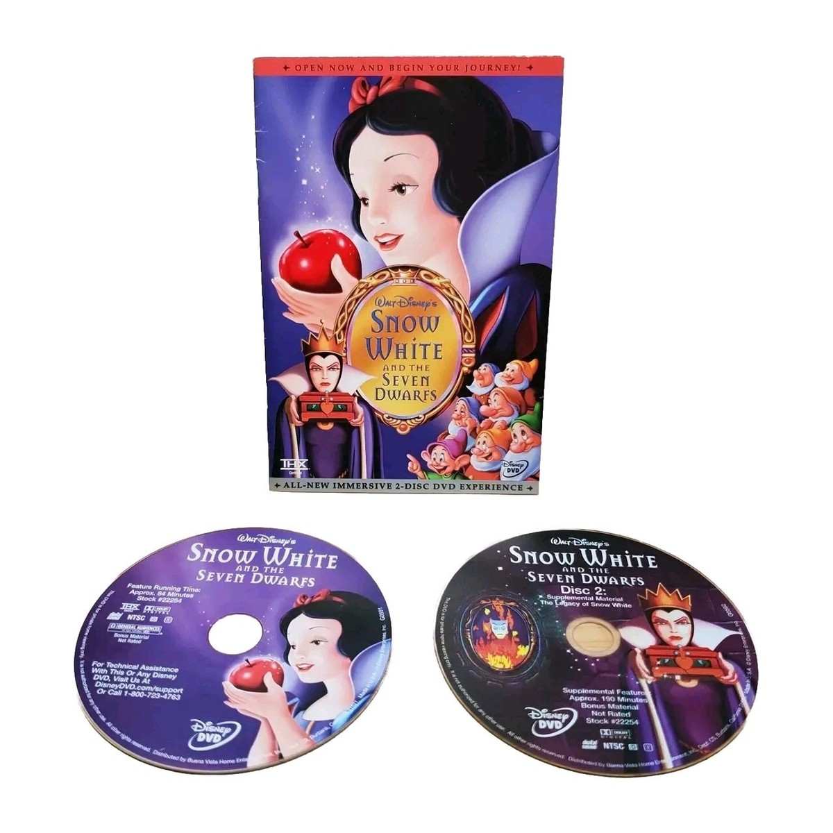 Disney Snow White and the Seven Dwarfs Platinum Edition DVD No