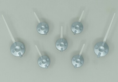 Gauge Cluster Pointer Set for 1999-2002 GM Trucks and SUVs Satin White Custom