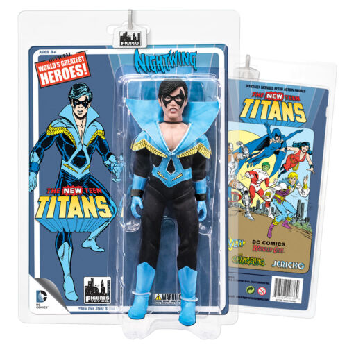 DC Comics Retro-Stil 8 Zoll Figuren neue Teen Titans Serie: Nightwing - Bild 1 von 2