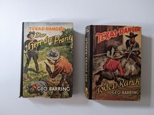 2x TEXAS-RANGER Die Todes-Ranch * Der Herr der Pr&auml;rie Wildwest Leihbuch 1950er