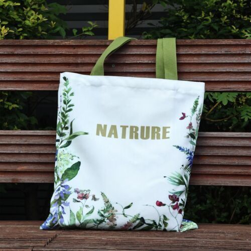 Aesthetic Canvas Tote Bag for Women Reusable Grocery Bags Casual Bag for Work