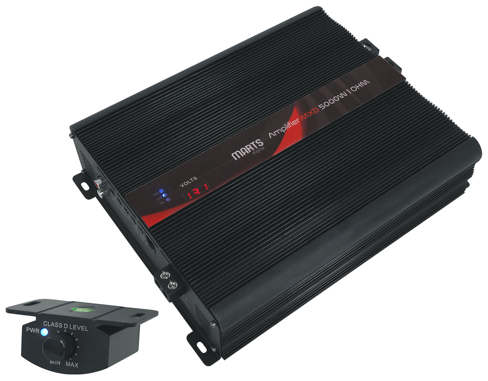 Автомобильный моноусилитель Marts Digital MXD 5000 мощностью 2 Ом 5000 Вт RMS Регулятор низких частот Комплект усилителя OFC