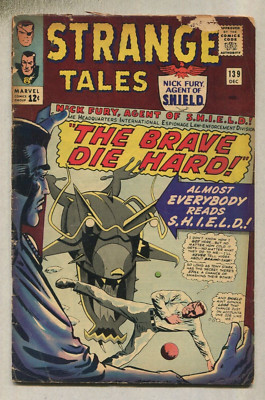 Strange Tales:  #139 VG  Nick Fury  Marvel  SA