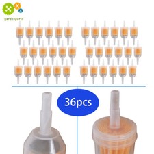 For Kawasaki Kohler Briggs Universal Fuel Filter 36 Pack 1/4" x 5/16" Gas Inline