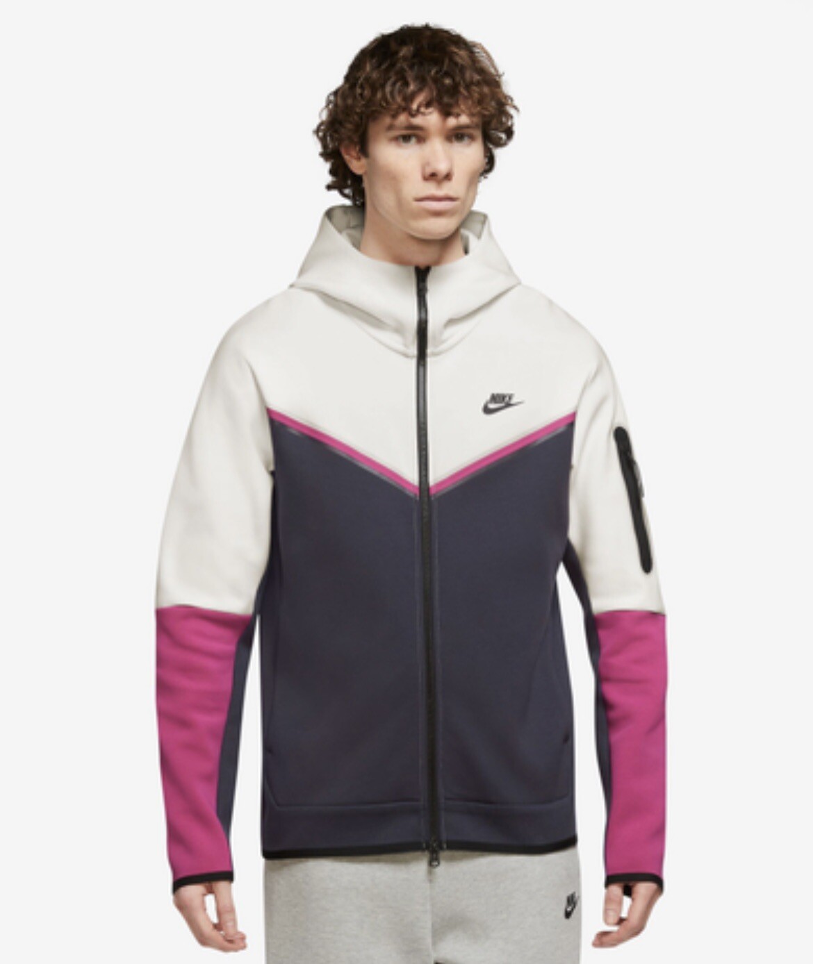 Size Small – Nike Sportswear Fleece Tech Cu4489-031 FREE SHIPPING – CDE