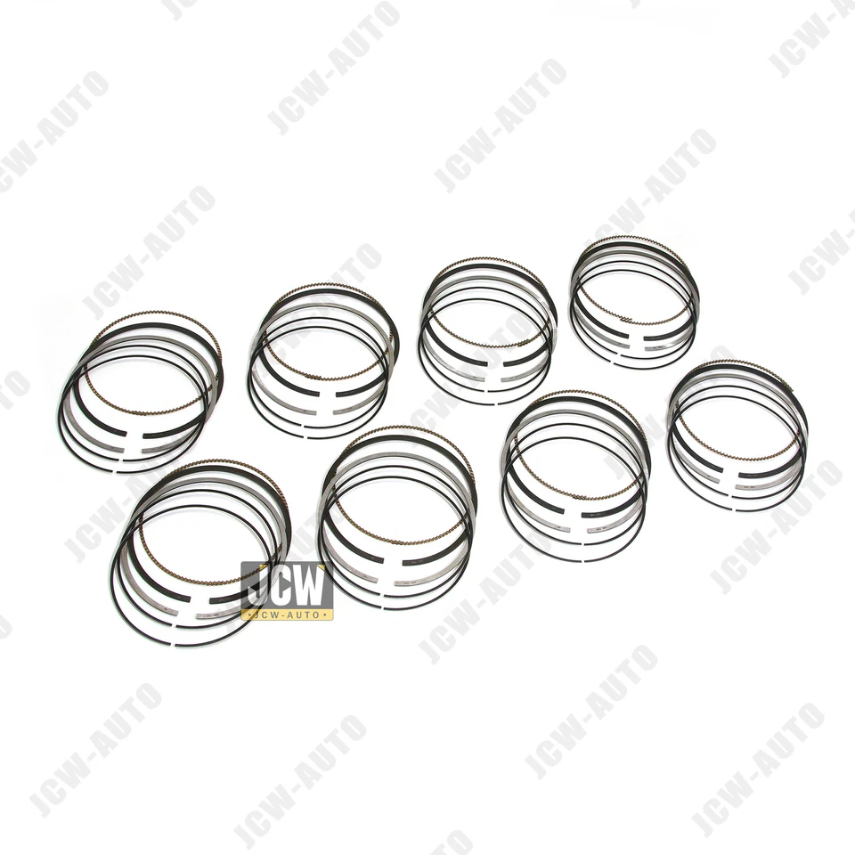 8x Anillos de pistón 87 mm STD para BMW 540i 740Li 740i E60 E61 E65 E66 4,0 L V8 N62B40 Foto 2 de 4