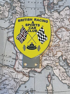 British Racing & Sports Car Club Enamel Car Badge Auto Emblem | eBay UK