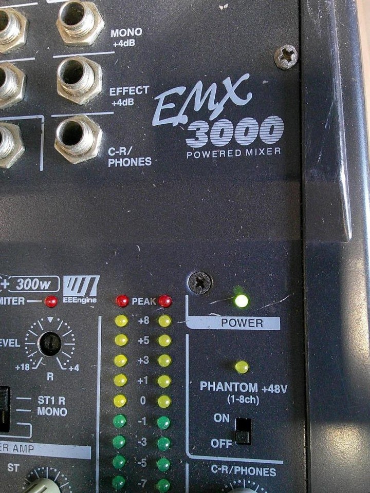Yamaha EMX3000 12Channel 300W Powered Mixer eBay