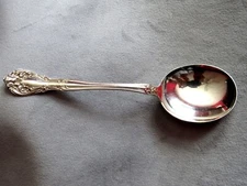 Alvin Sterling~Chateau Rose~Cream Soup Spoon~6.25 inches~No monogram