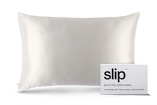 Slip The Original Queen Pure Silk Pillow Case, White