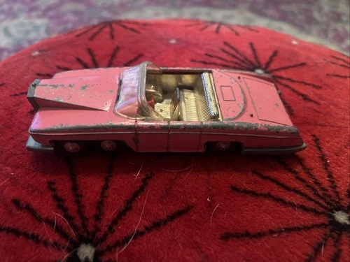 Dinky Toys Lady Penelope FAB 1 Thunderbird Car  Vintage Meccano England Diecast