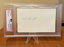 Tom Hanks SIGNED Cut Signature PSA DNA Certified COA Autographed Movie Star