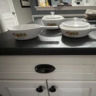 CorningWare Spice of Life Vintage Floral Casserole Dishes with Lids Oven-Safe