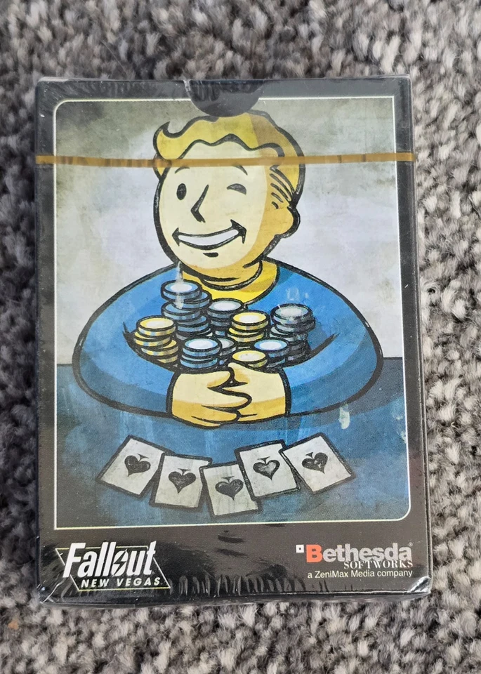 OFFICIAL FALLOUT NEW VEGAS PLAYING CARDS GAME PROMO 2010 EDITION NEW SEALED - Image 3 of 3