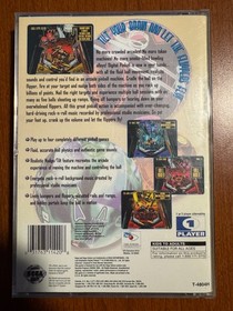 Sega Saturn Game Last Gladiators Digital Pinball Complete CIB Tested Good Hinges
