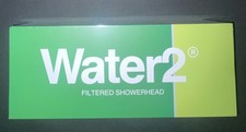 Water2 Filtered Shower Head New Sealed Chlorine Hard Water Skin Hair Care UK