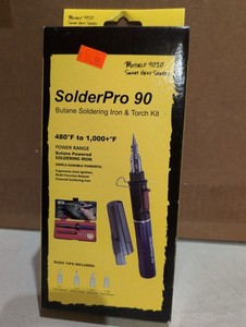 Iso-Tip Pro 90 Butane Soldering Iron Torch Kit – Model #9010