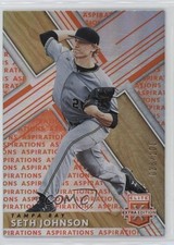 2019 Panini Elite Extra Edition Aspirations Orange 28/100 Seth Johnson #40 0q3