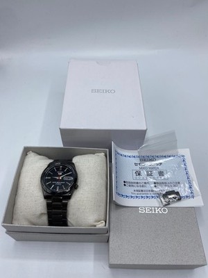 Item Complete Accessories SEIKO 5 Automatic 7s26 02t0 Black Day Date