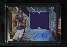 2021 Panini XR Rookie Xcellence Auto Swatches /75 Kellen Mond #RXA-KMO Auto RC