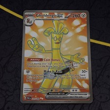 Pokémon TCG Gholdengo EX 231/182 Full Art Paradox Rift NM