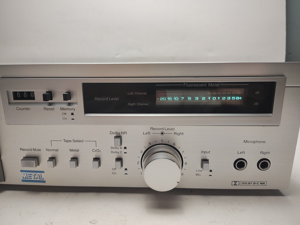 Vintage MCS Series 683 - 3549 Stereo METAL Cassette Deck Fully