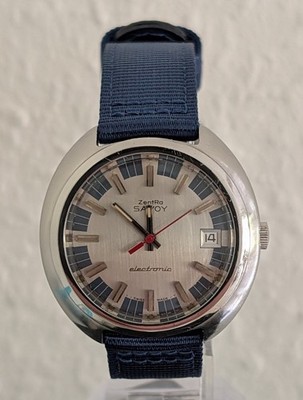 ZentRa Savoy electronic - 70´s Vintage - top Herrenuhr - wunderschön - ESA 9154