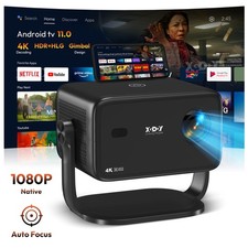XGODY FHD 4K Projektor 1080P Video Beamer Projektor Android TV Heimkino HIFI