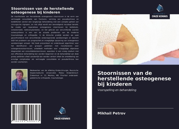 Stoornissen Van De Herstellende Osteogenese Bij Kinderen Mikhail Petrov-image