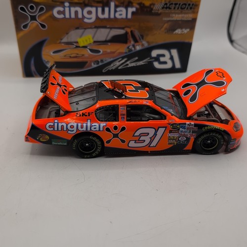 SELTEN 1:24 Jeff Burton #31 CINGULAR WIRELESS 2005 RCR RACING DieCast NASCAR - Bild 3 von 15