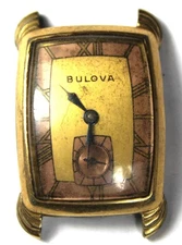 Bulova 8AE 17j Art Deco Watch - Vintage - Parts/Repair