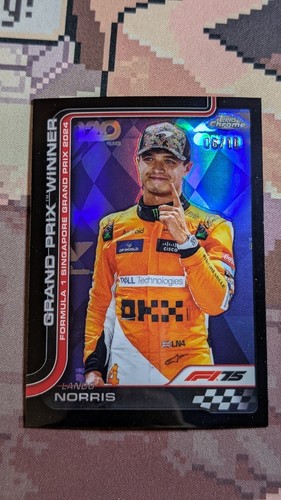 Charles Leclerc #D75-3 2025 Topps Chrome Formula 1 Diamond 75th Anniversary card