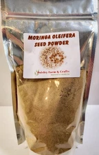 Moringa Oleifera Seed Powder - All Natural - Non GMO