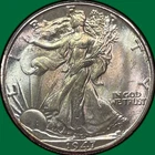 1947-D Walking Liberty Half Dollar Gem Brilliant Uncirculated Gem BU Coin #33445
