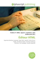 Frederic P. Miller (U. A.) | ÉDiteur Html | Taschenbuch | FranzöSisch (2026)