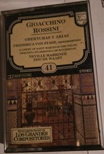 GIOACCHINO ROSSINI.Oberturas Y AriasCassette.Pre-Owned